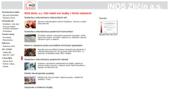 Desktop Screenshot of inos.cz