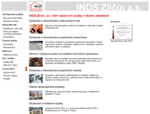 Tablet Screenshot of inos.cz